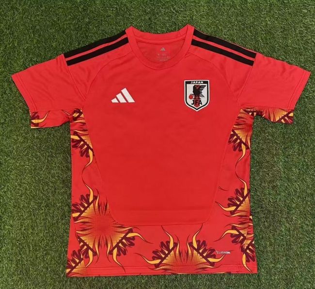 Fan Version 2026 Japan Red Goalkeeper Soccer Jersey Football Shirt