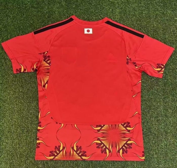 Fan Version 2026 Japan Red Goalkeeper Soccer Jersey Football Shirt