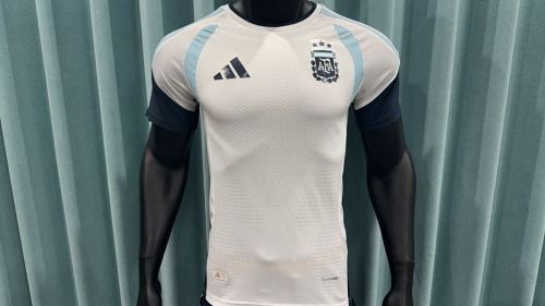 Player Version 2026 Argentina White Soccer Training Jersey Camisetas de Futbol