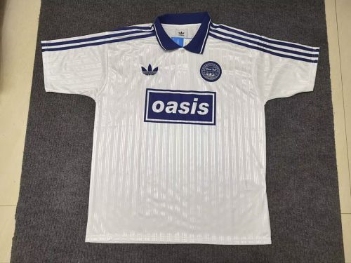 Fan Version 2025-2026 AD Oasis 25 White Soccer Jersey Football Shirt