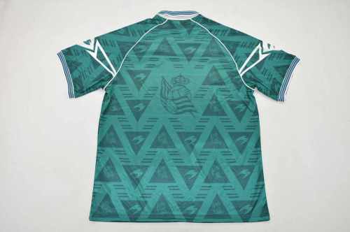 Retro Jersey 1995-1996 Real Sociedad Away Soccer Jersey Vintage Football Shirt