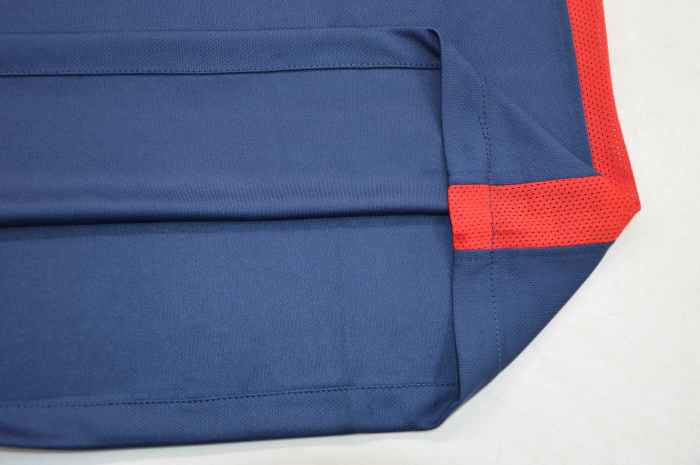 with LFP Patch Retro Jersey 2015-2016 Atletico Madrid Away Dark Blue Soccer Jersey Vintage Football Shirt