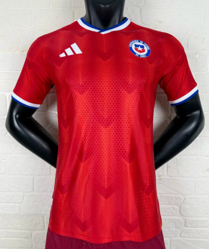 Player Version 2026 Chile Home Soccer Jersey Football Shirt