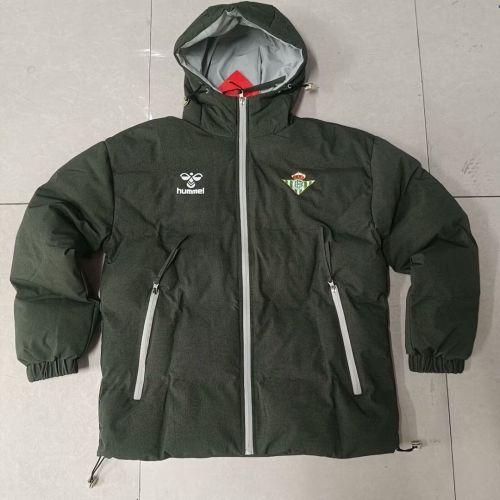 2026 Real Betis Dark Green Cotton Coat