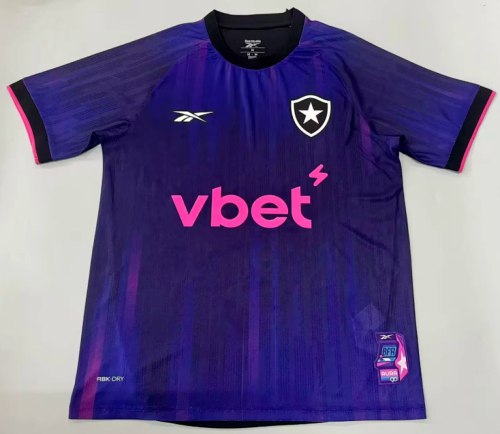 Fan Version 2025-2026 Botafogo Fourth Away Purple Soccer Jersey Football Shirt