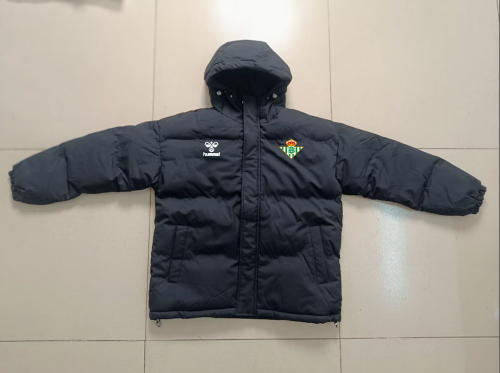2026 Real Betis Black Cotton Coat