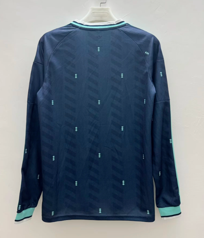 Long Sleeve Fan Version 2026 Germany Away Soccer Jersey Football Shirt