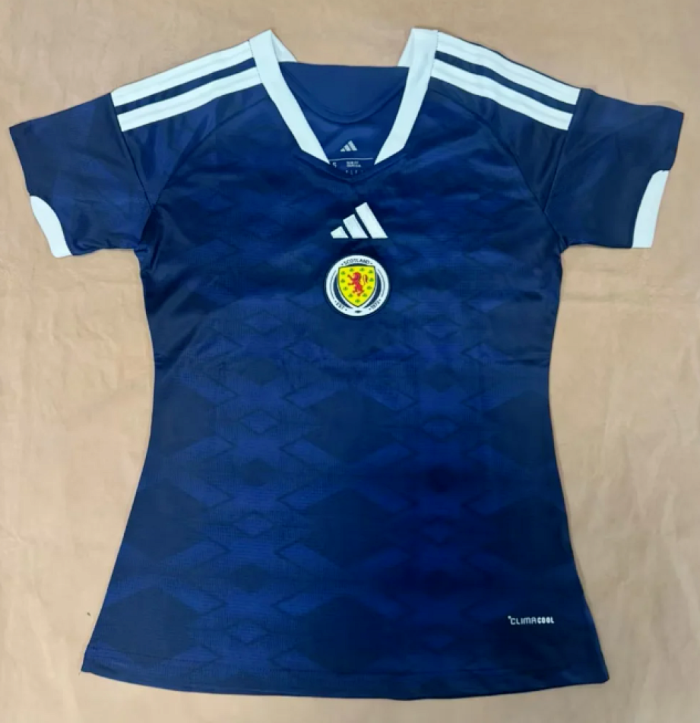 Women 2026 Scotland Home Soccer Jersey Girl Football Shirt