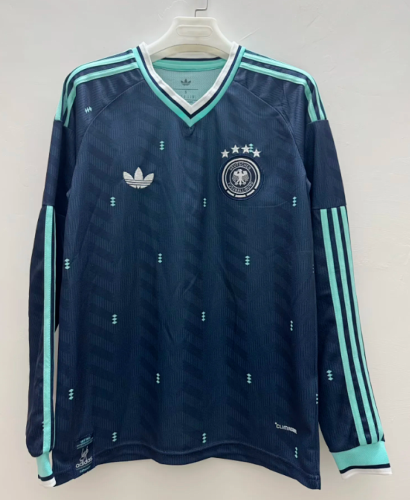 Long Sleeve Fan Version 2026 Germany Away Soccer Jersey Football Shirt