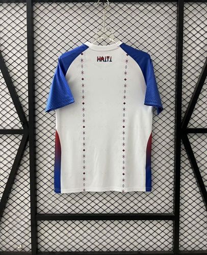Fan Version 2026 Haiti Away White Soccer Jersey Football Shirt