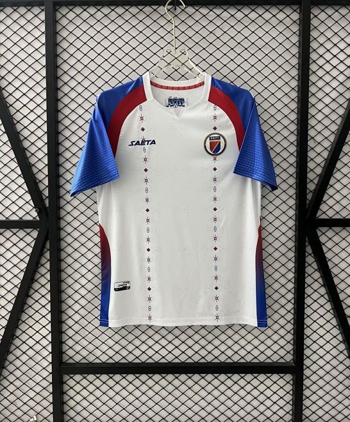 Fan Version 2026 Haiti Away White Soccer Jersey Football Shirt