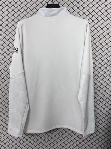 2025-2026 Valencia White Soccer Training Sweater