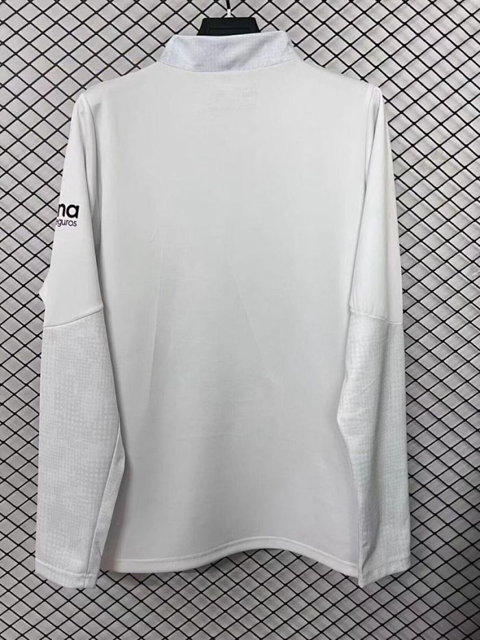 2025-2026 Valencia White Soccer Training Sweater