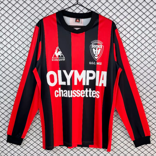 Retro Jersey 1977-1978 Nice Home Soccer Jersey Vintage Football Shirt