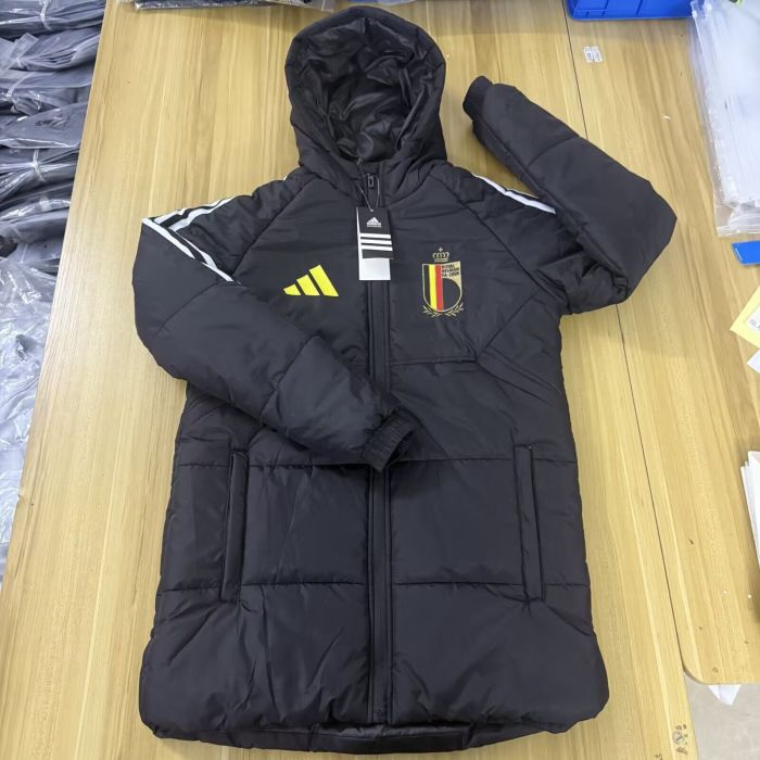 2026 BEL Black Long Cotton Coat