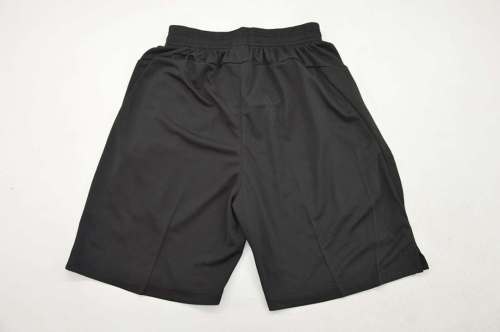 with Pocket Fan Version 2025-2026 Manchester City Black Soccer Training Shorts Football Shorts