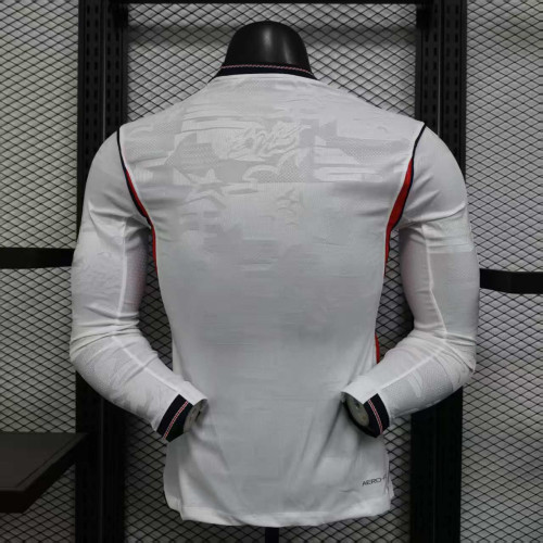 Long Sleeve Player Version England 2026 Home Soccer Jersey Football Shirt