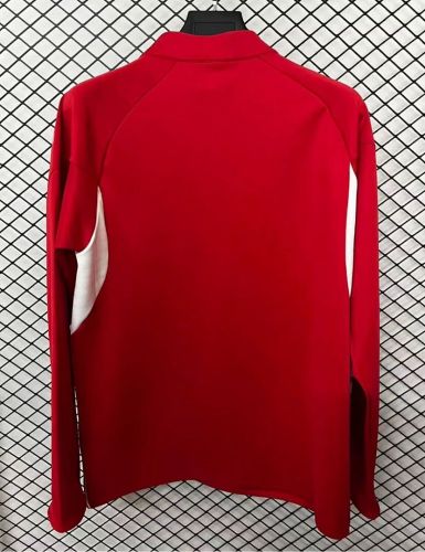 2025-2026 Sevilla Red Soccer Training Sweater