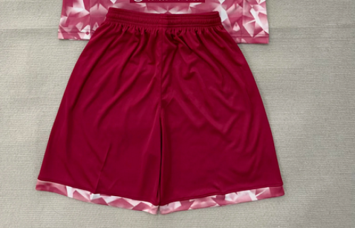 Fan Version 2025-2026 Norwich City Third Away Red Soccer Shorts Football Shorts