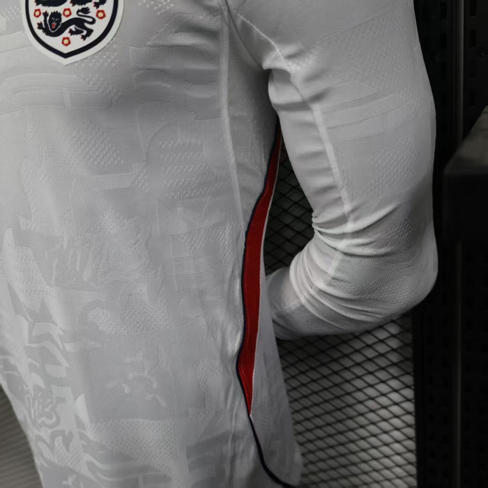 Long Sleeve Player Version England 2026 Home Soccer Jersey Football Shirt