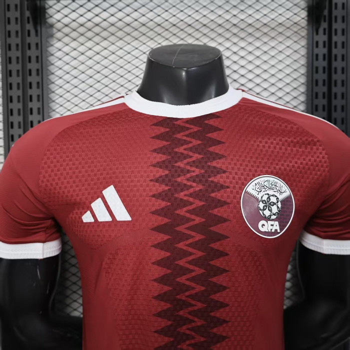 Player Version 2026 Qatar Home Soccer Jersey Football Shirt