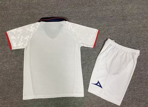 Youth Uniform Kids Kit 2025-2026 Cruz Azul White Special Edition Soccer Jersey Shorts Child Football Set