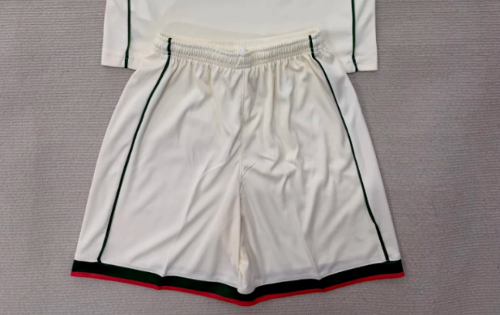 Fan Version 2025-2026 Nice Away White Soccer Shorts Football Shorts