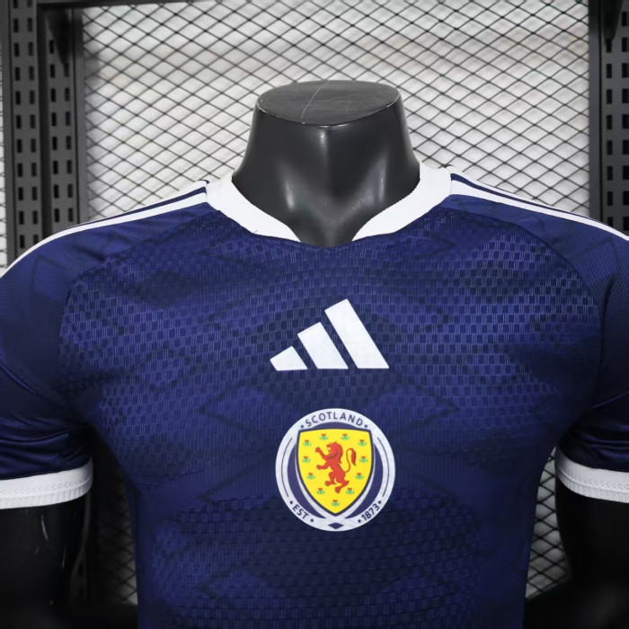 Player Version 2026 Scotland Home Soccer Jersey Football Shirt
