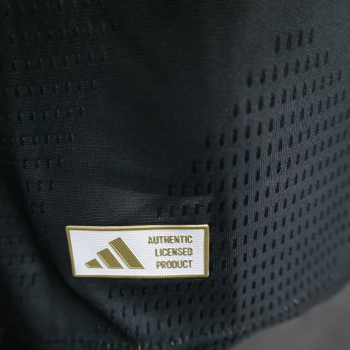 Player Version 2026 Algeria Black/Gold Soccer Training Jersey Football Shirt