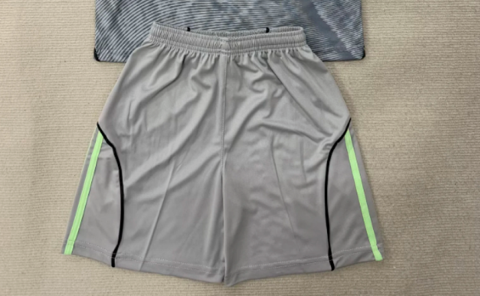 Fan Version 2025-2026 Club America Third Away Grey Soccer Shorts Football Shorts