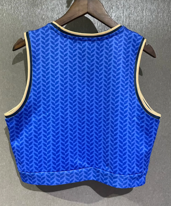 Women 2026 Italy Home Soccer Yoga Vest Girl Football Jersey