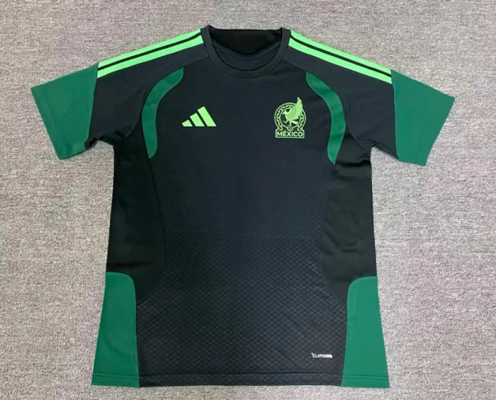 Fan Version 2026 Mexico Black Soccer Training Jersey Football Shirt