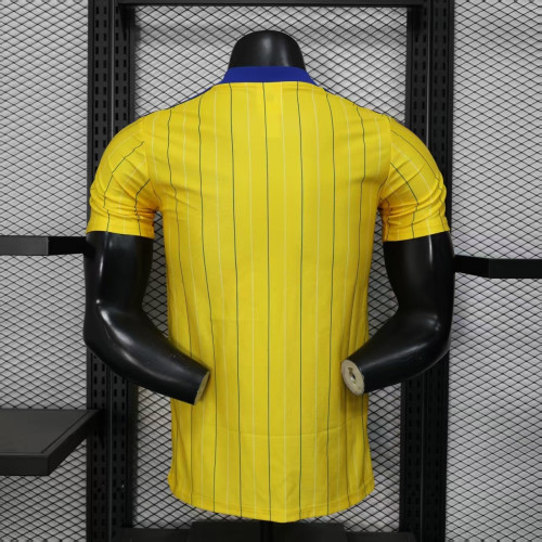 Player Version 2025-2026 Leeds United Yellow Icon Soccer Jersey Football Shirt