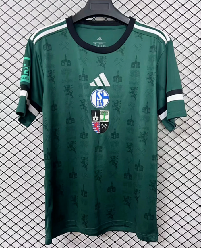 Fan Version Schalke 04 150th Anniversary Soccer Jersey Football Shirt