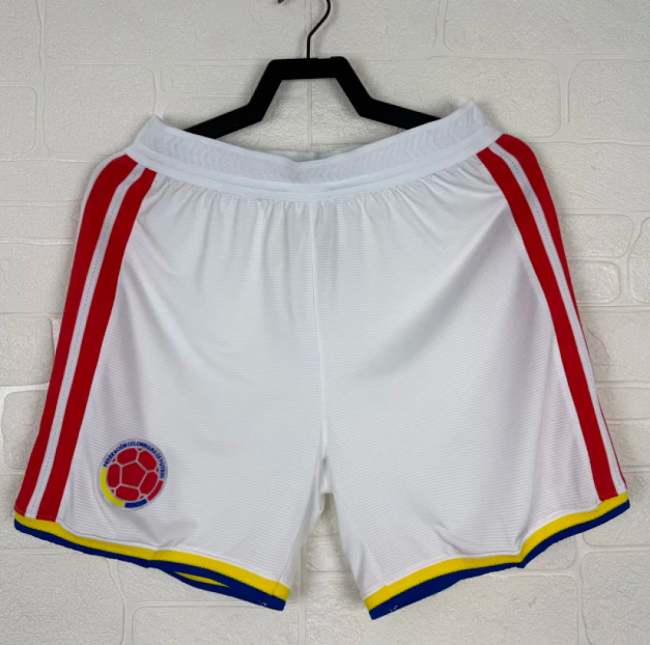 Player Version 2026 Colombia Home Soccer Shorts Football Shorts