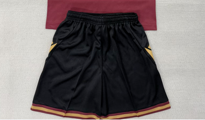 Fan Version 2025-2026 Cadiz Away Red Soccer Shorts Football Shorts