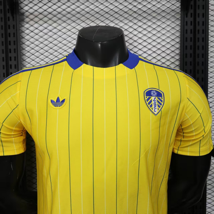 Player Version 2025-2026 Leeds United Yellow Icon Soccer Jersey Football Shirt