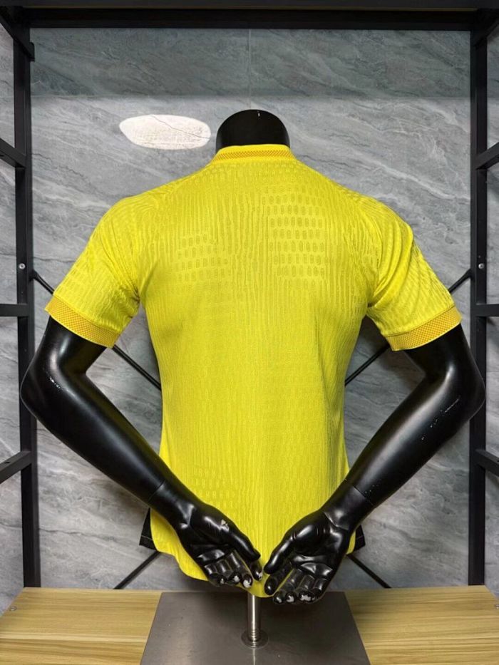 Fan Version 2026 Gabon Yellow Soccer Jersey Football Shirt