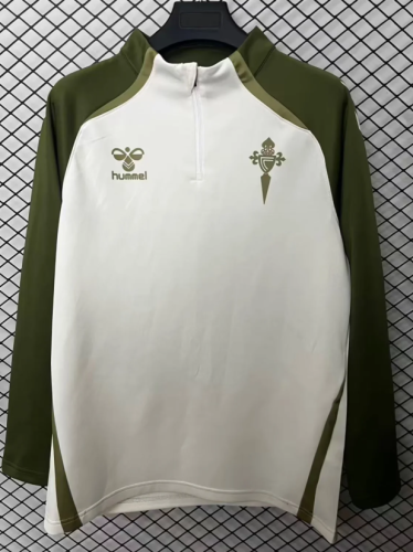 2025-2026 Celta White Soccer Training Sweater