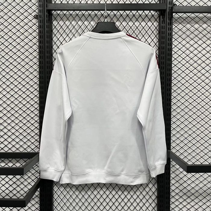 2025-2026 Bayern Munich White Soccer Training Sweater