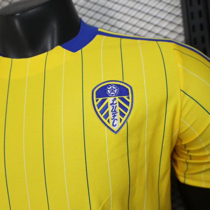 Player Version 2025-2026 Leeds United Yellow Icon Soccer Jersey Football Shirt