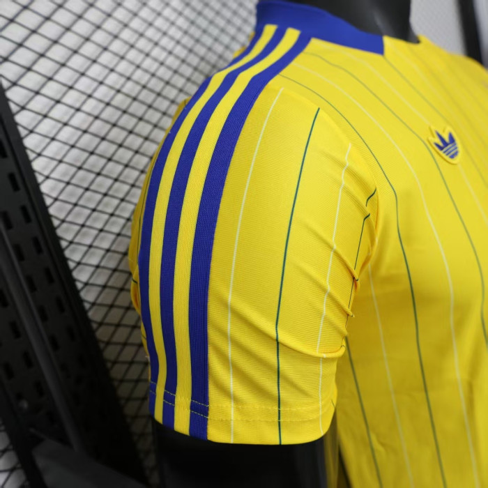 Player Version 2025-2026 Leeds United Yellow Icon Soccer Jersey Football Shirt