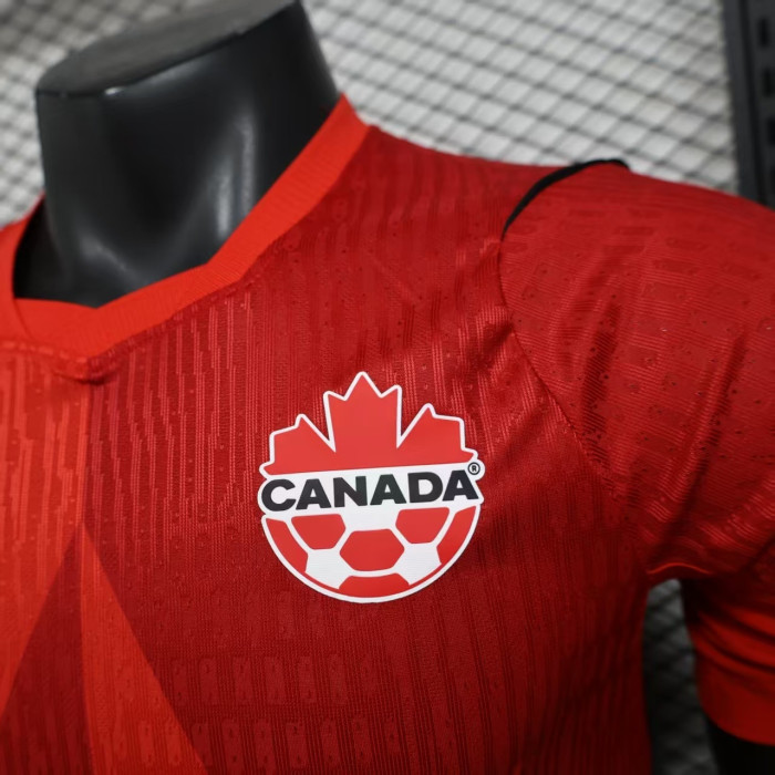 Player Version 2026 Canada Home Soccer Jersey Football Shirt