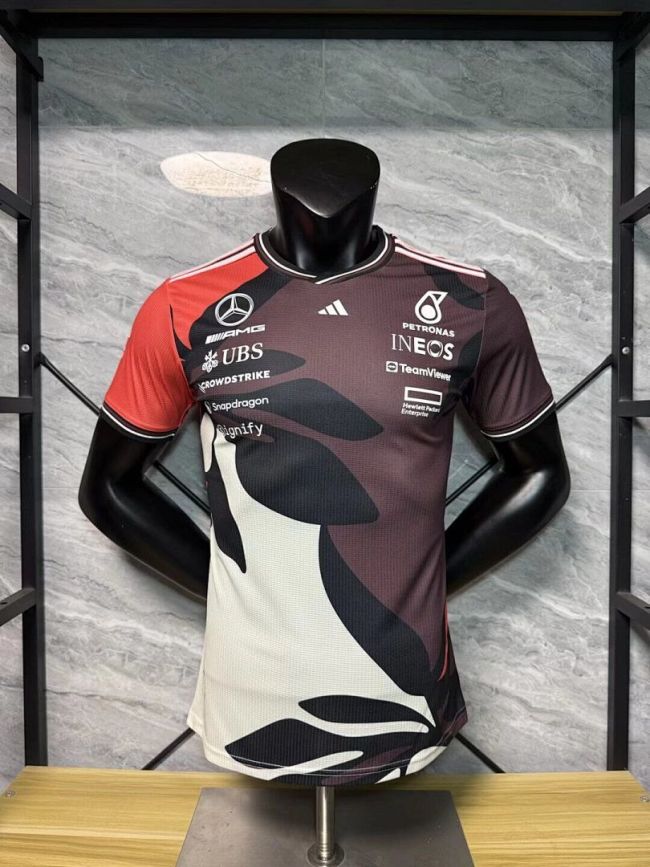 Player Version Mercedes 2026 Shirt Racing Jersey