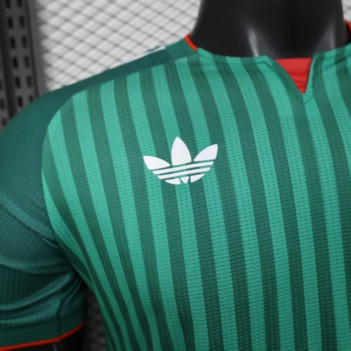 Player Version 2026 Algeria Away Green Soccer Jersey Football Shirt