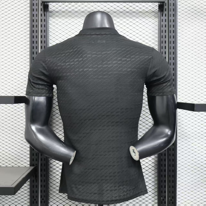 Player Version 2025-2026 Real Madrid black marvel version Soccer Jersey Real Football Shirt