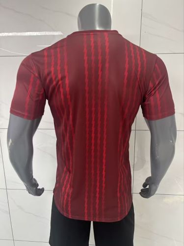Fan Version Arsenal 2025-2026 Dark Red Soccer Training Jersey Football Shirt