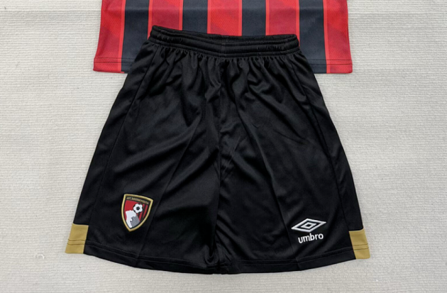 Fan Version 2025-2026 Bournemouth Home Soccer Shorts Football Shorts