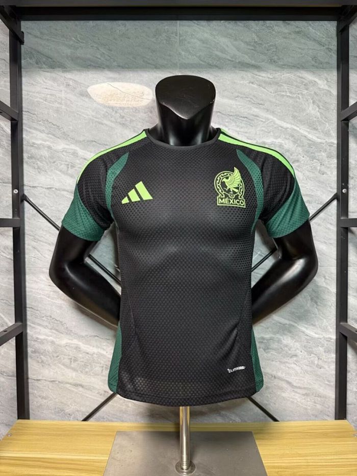Player Version 2026 Mexico Black Soccer Training Jersey Football Shirt