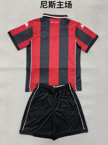Youth Uniform Kids Kit 2025-2026 Nice Home Soccer Jersey Shorts Child Football Set